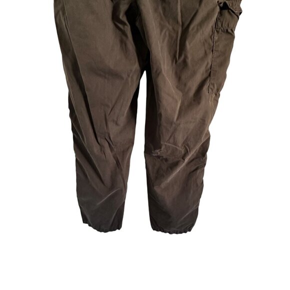 St Johns Bay Cargo Pants Women's Large gray fleece lined zip pocket - Picture 6 of 10